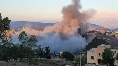 Israeli Airstrikes Target South Lebanon